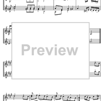 Sonata Op. 5 No. 3 - Score