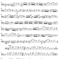 Trio Sonata in D Major Op. 37 No. 3 - Bassoon/Viola da Gamba/Cello