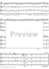 Op. 18, No. 4, Movement 3 - Menuetto - Score