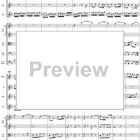 Brandenburg Concerto No. 2: Allegro Assai - Score