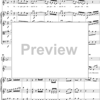 Appendix, from "La Finta Semplice", K46a (K51) - Full Score