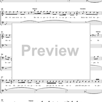 "Un marito, donne care", No. 12 from "La Finta Semplice", Act 2, K46a (K51) - Full Score