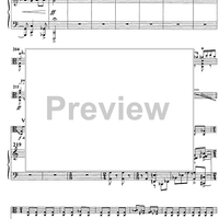 Variation on Béla Bartók theme - Score