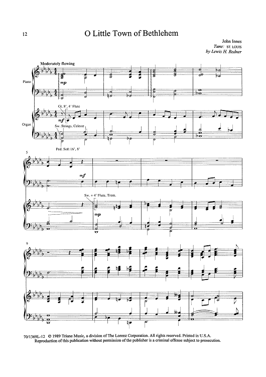 O Little Town of Bethlehem