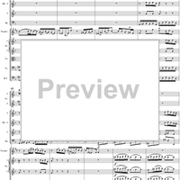 Brandenburg Concerto No. 1: Allegro - Score
