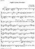 Light Cavalry Overture - Cornet 2