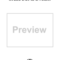 Grand Duo in E Minor, Op. 39, No. 1 - Flute 1