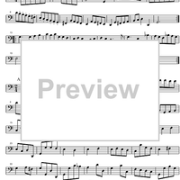 Sonata No. 2 C Major - Bass