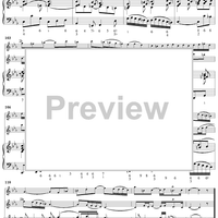 Trio Sonata in C Minor (from "The Musical Offering") - Piano Score