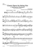 Classic Opera for String Trio - Viola (for Violin 2)
