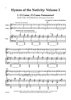 Hymns of the Nativity: Vol. 2 for 2 Violins and Piano - Piano