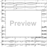 String Octet, Op. 20, Movement 1 - Score