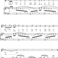 Five Lieder, Op. 107, No. 5, Mädchenlied