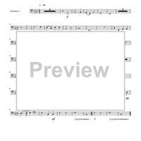 Two Madrigals, Vol. 1 - from Morley's "First Book of Madrigals to 4 Voices" (1594) - Trombone 4