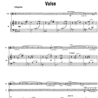 Concertino à cinq - Score