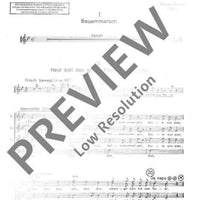 Tanzlieder-Kantate - Choral Score