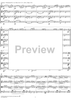 String Quartet No. 1, Movement 2 - Score