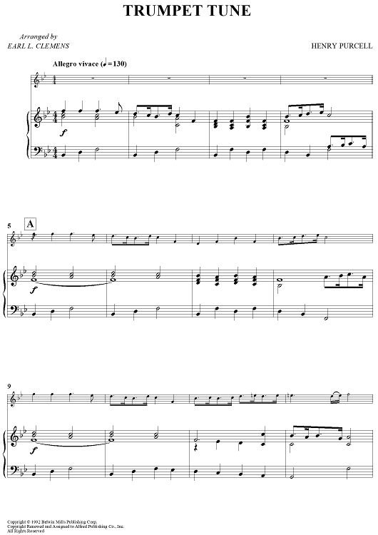 Trumpet Tune
