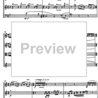 Quartet (Clarinet quartet) Op.26 - Score