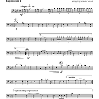 Wedding March - For Tuba-Euphonium Quartet - Euphonium 2 BC/TC