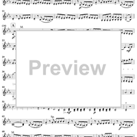 Violin Duet No. 8 in E-flat Major from "Twelve Easy Duets", Op. 10 - Violin 2