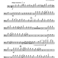 Hornpipe from "Water Music Suite No. 2" - Trombone 1