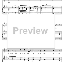 Non farmi più languir - Score