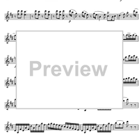 Divertimento No.17 D Major KV334 - Violin 1