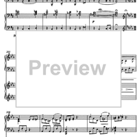 Theme and Variations Op.139 - Score