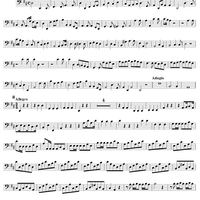 Music for the Royal Fireworks - Bassoon/Cello/Bass