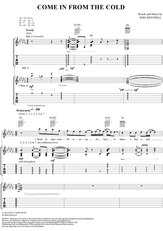 Come In From the Cold