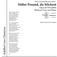 Süsser Freund, du blickest Op.42 No. 6