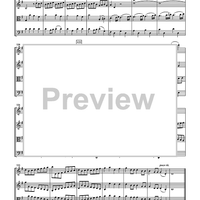 Quartet in G - Score