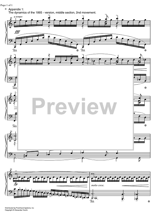 Sonata Op. 7 in e minor - Bonus Material