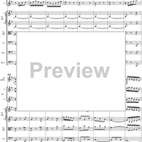 Brandenburg Concerto No. 4: Allegro - Score