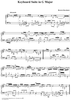 Keyboard Suite in G Major (B240)