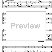 Sonata No. 5 Bb Major KV10 - Score