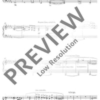 Missa Carminum - Piano Reduction
