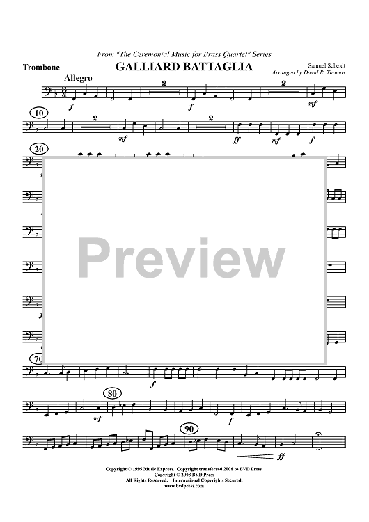 Galliard Battaglia - Trombone