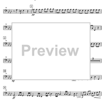 The Arrival of the Queen of Sheba HWV 67 - Bass Trombone