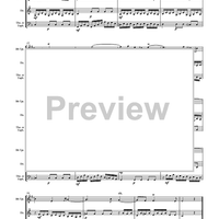 Concerto Grosso, Op. 3, No. 2 - Largo - Score