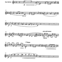 Amb B de Bach - Baritone Saxophone