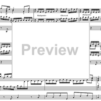 Concerto C Major BWV 595