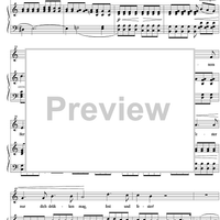 Süsser Freund, du blickest Op.42 No. 6