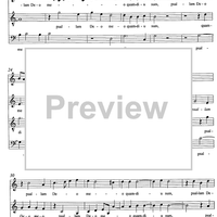 Cantabo Domino - Score