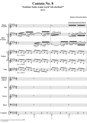 Cantata No. 8: "Liebster Gott, wenn werd' ich sterben?" BWV8