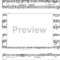 Sonata in D minor - Score