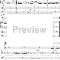 "Ubriaco non son io, nò, nò", No. 16 from "La Finta Semplice", Act 2, K46a (K51) - Full Score