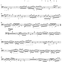 Trio Sonata in G Major, Op. 3 No. 6 - Basso Continuo