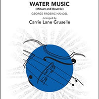 Water Music (Minuet and Bourrée) - Score